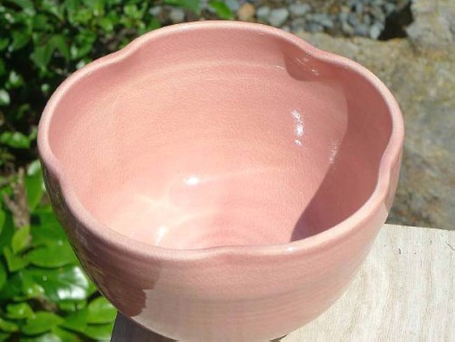 清水焼 花筏抹茶碗　未使用品 Amazon | 色絵桜抹茶茶碗 剛 | 京焼清水焼 | 抹茶碗 通販